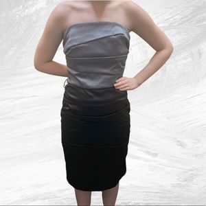 White House Black Market Strapless Dress
